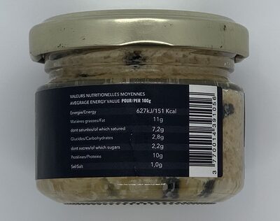 Rillettes de Langouste Royale au Caviar de Hareng - Nutrition facts - fr
