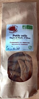 Petits salés thym et huile d'olive - Product - fr