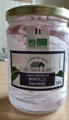 Yaourt brassé bio myrtille sauvage - Product - fr