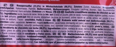 KitKat chunky - Ingrediënten - fr