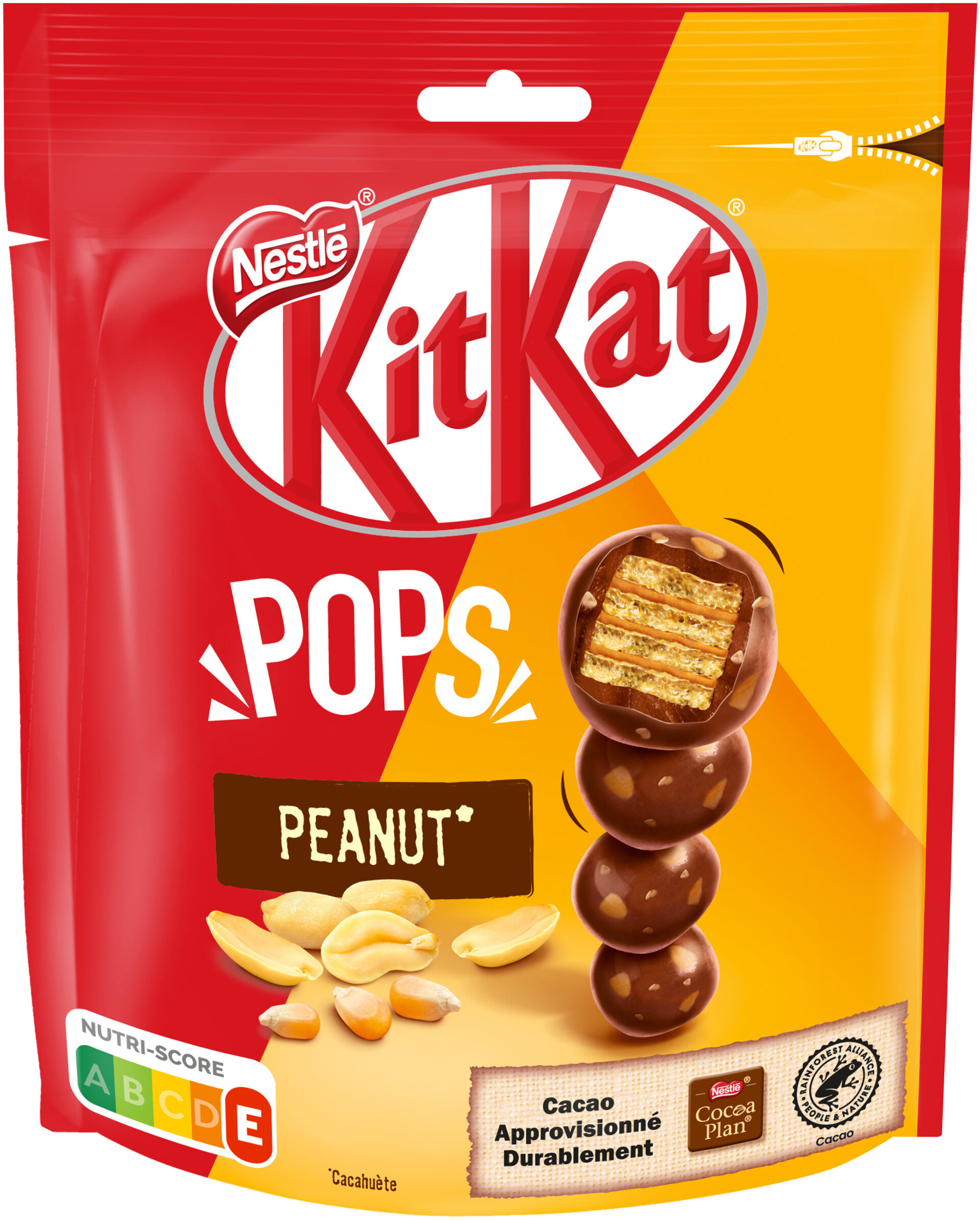 KITKAT POPS Peanut* 200g. *Cacahuète - Produkt - fr