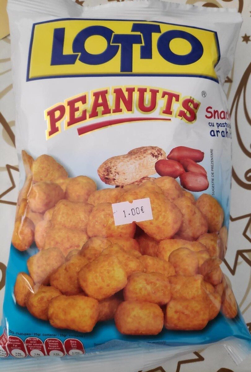 Lotto Peanuts Snack - Producte - es