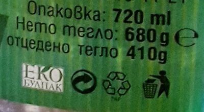 Бял боб - Recycling instructions and/or packaging information - bg