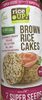 Brown rice cakes - Produit
