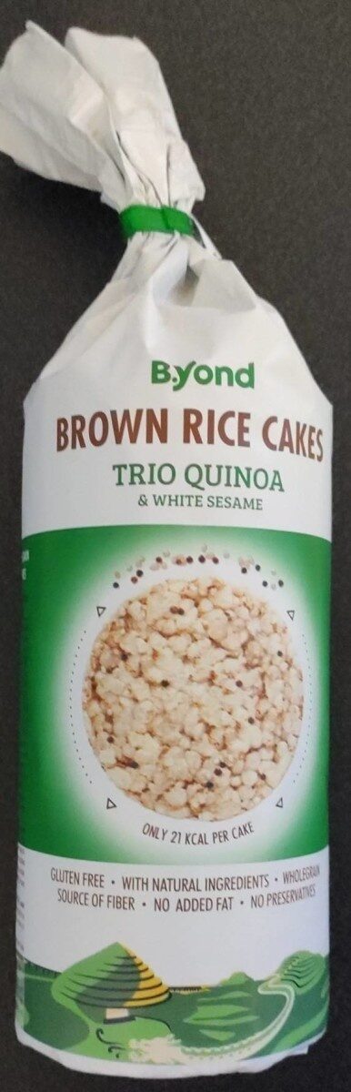 Brown rice cakes - Product - en