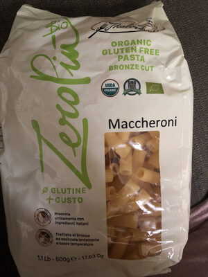 Maccheroni, organic - Product