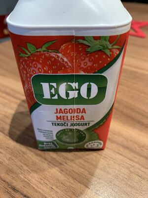 Ego Strawberry Melisa Liquid Yogurt - Produkt - en
