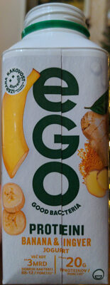 ego proteins banana & ginger yogurt - Produkt - en