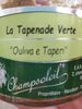 Tapenade - Produit
