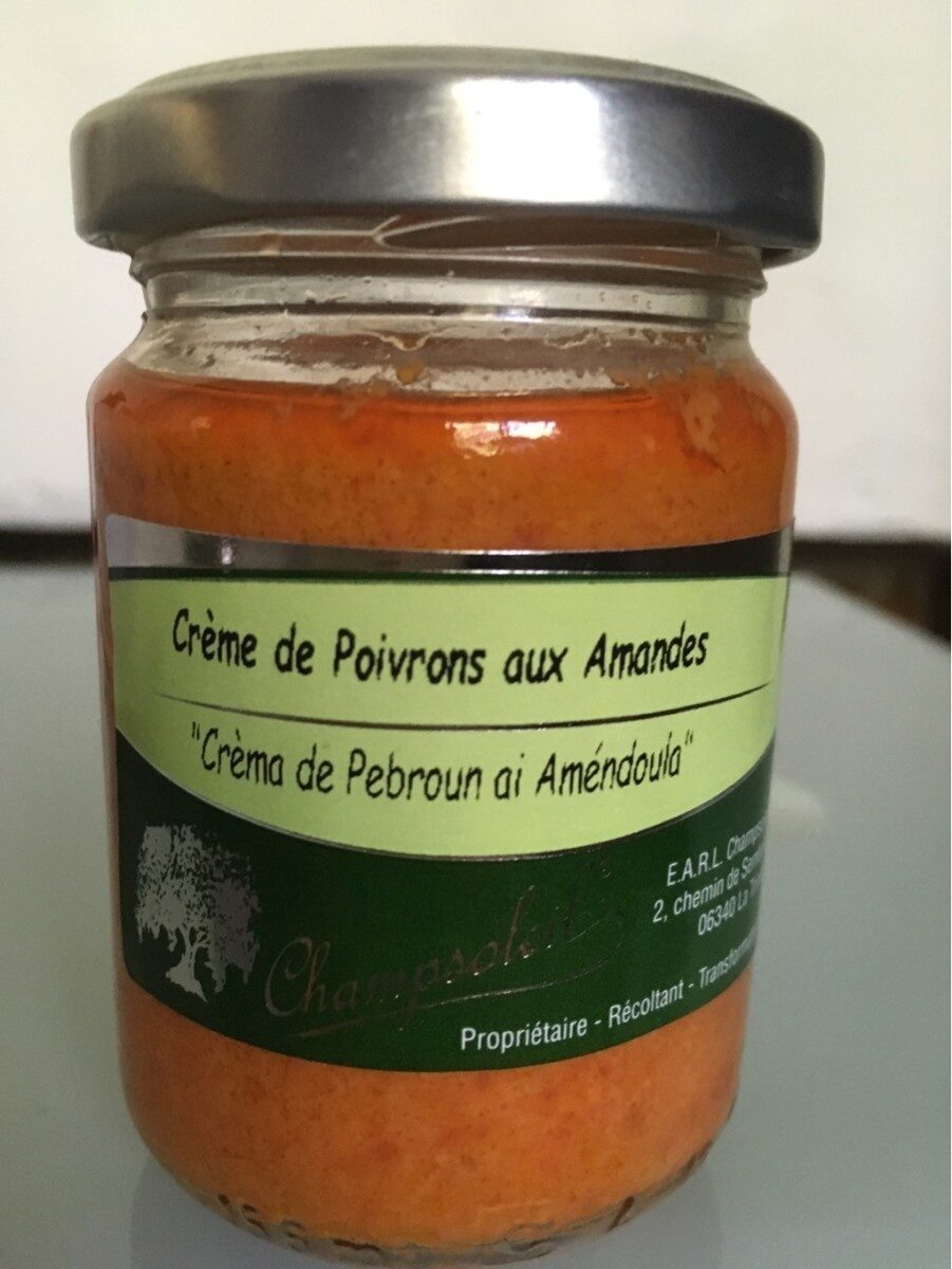 Crème de poivrons aux amandes - Product - fr