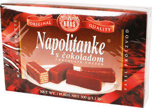 Kras Napolitanke Chocolate Coated Wafers Box - Product