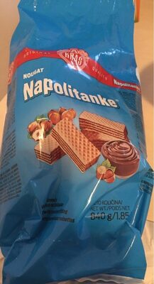 Napolitanke nougat - Product - fr