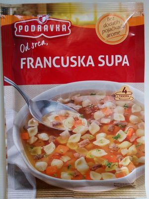 Francuska supa - Производ