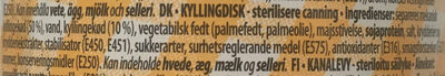 Kyllingdisk - Ingredienser
