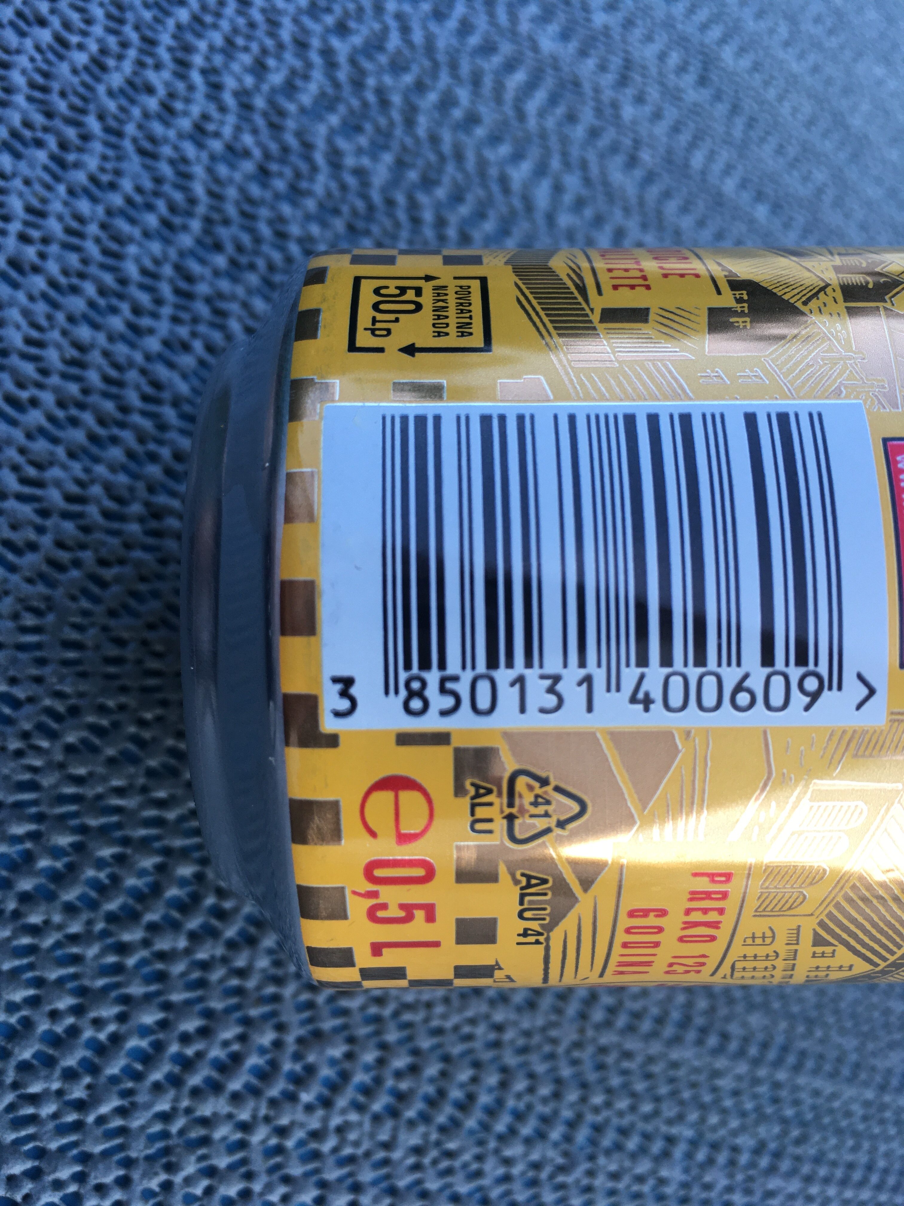 Bier (Kroatisches) Dose - Recycling instructions and/or packaging information