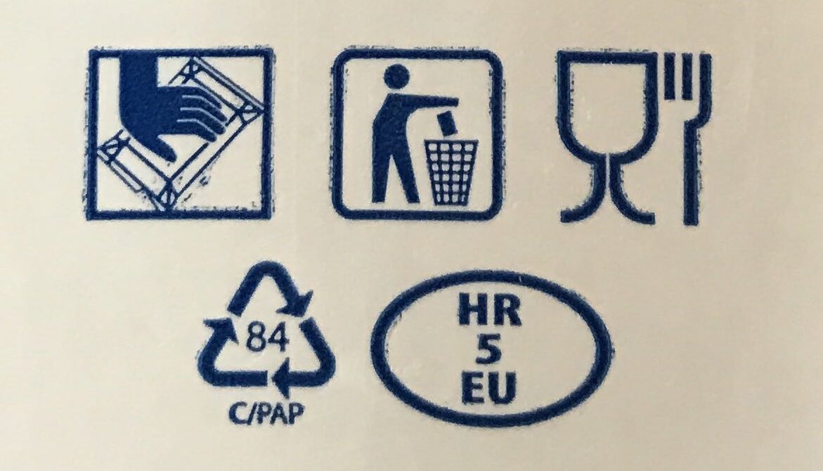 Trajno mlijeko - Recycling instructions and/or packaging information - hr