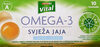 omega-3 svježa jaja - Producto