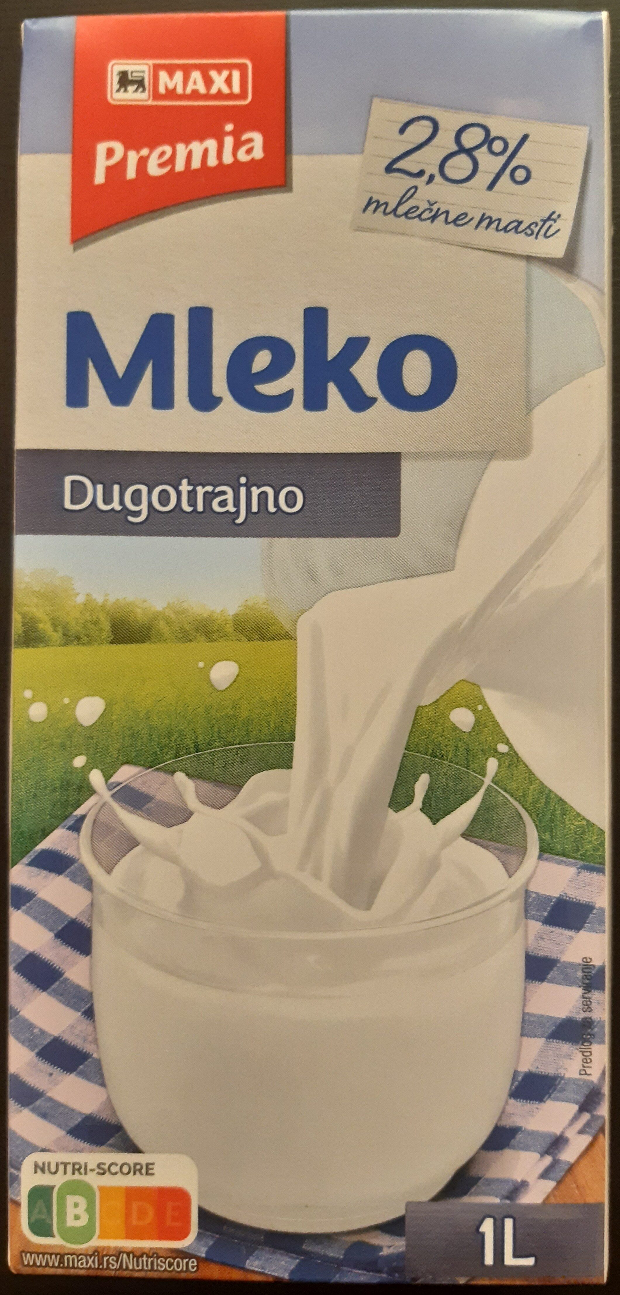 Dugotrajno mleko - Производ - en