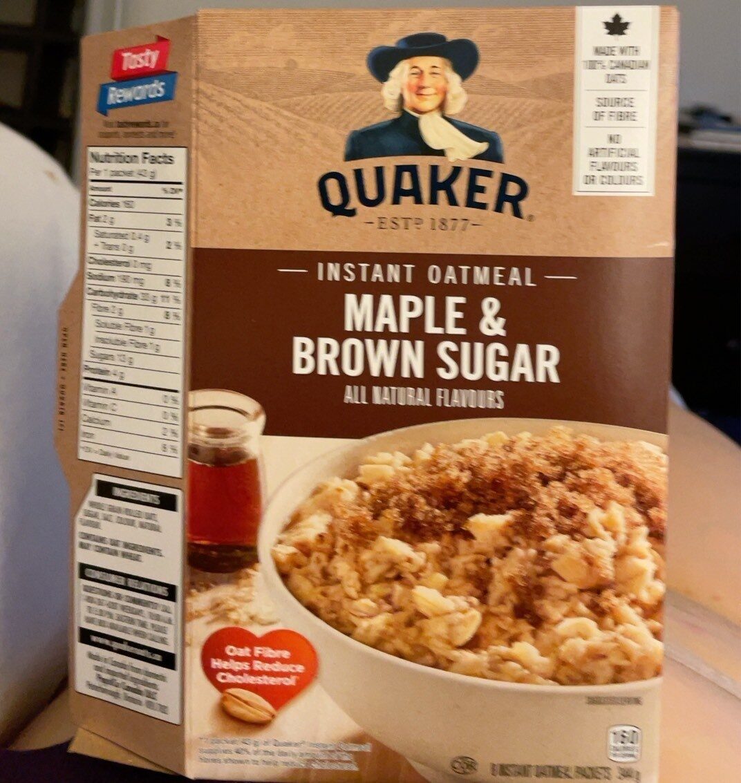 Quaker instant oatmeal - Produit
