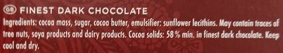 Pure Chocolate - Ingredients