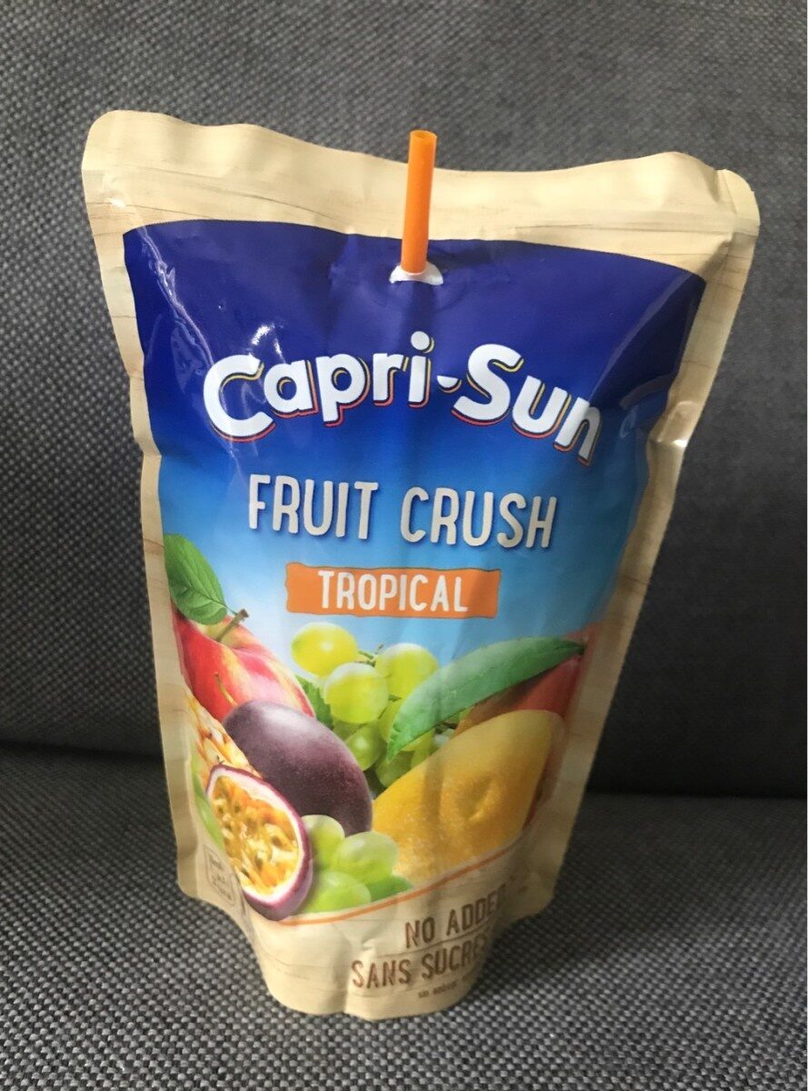 Fruit crush tropical sans sucres ajoutées - Product - fr
