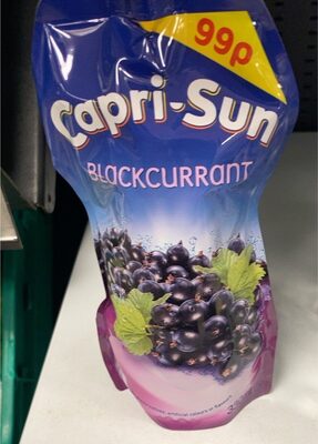 Calories in Capri-Sun Capri Sun Blackcurrant