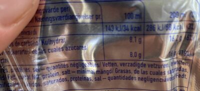 Capri-Sun Multi Vitamin* - Tableau nutritionnel