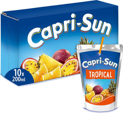 Capri-Sun Tropical - Instruction de recyclage et/ou informations d'emballage
