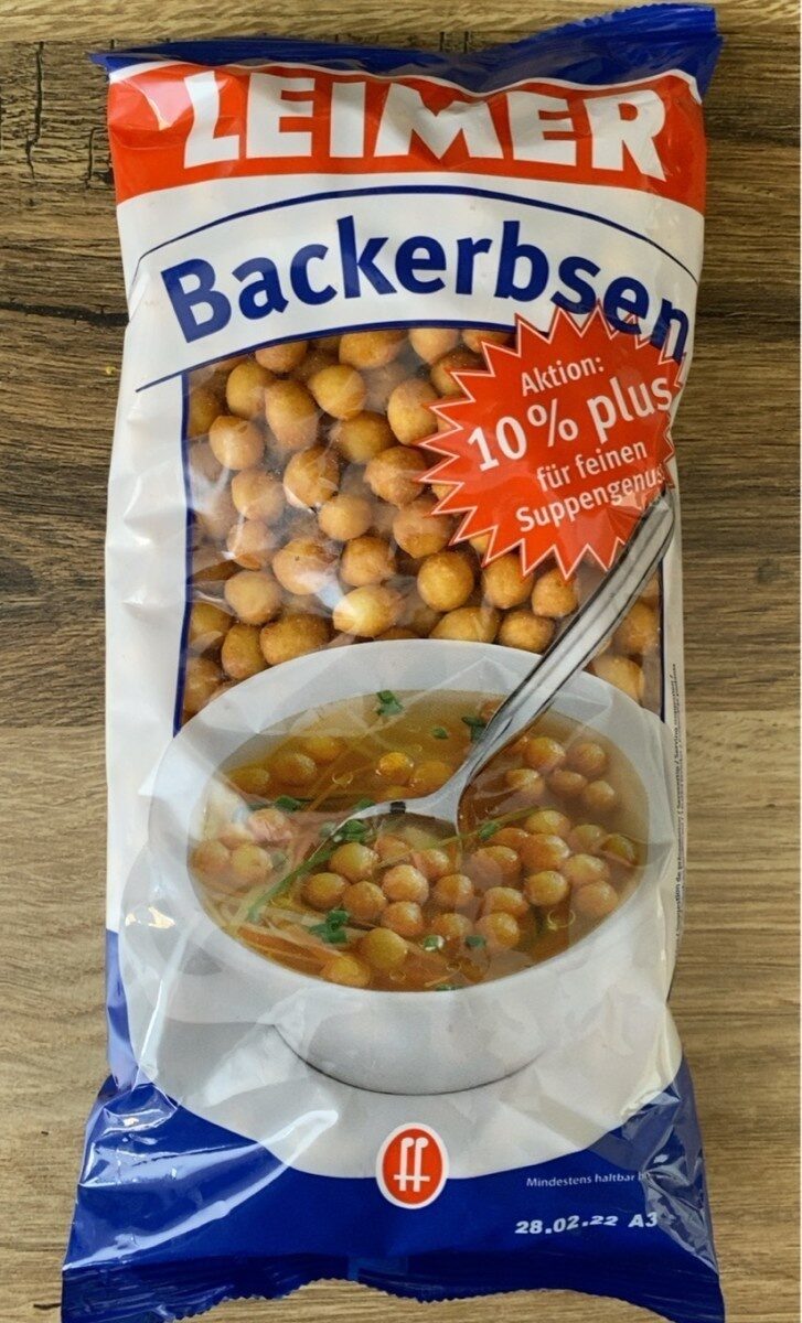 Backerbsen - Product - de
