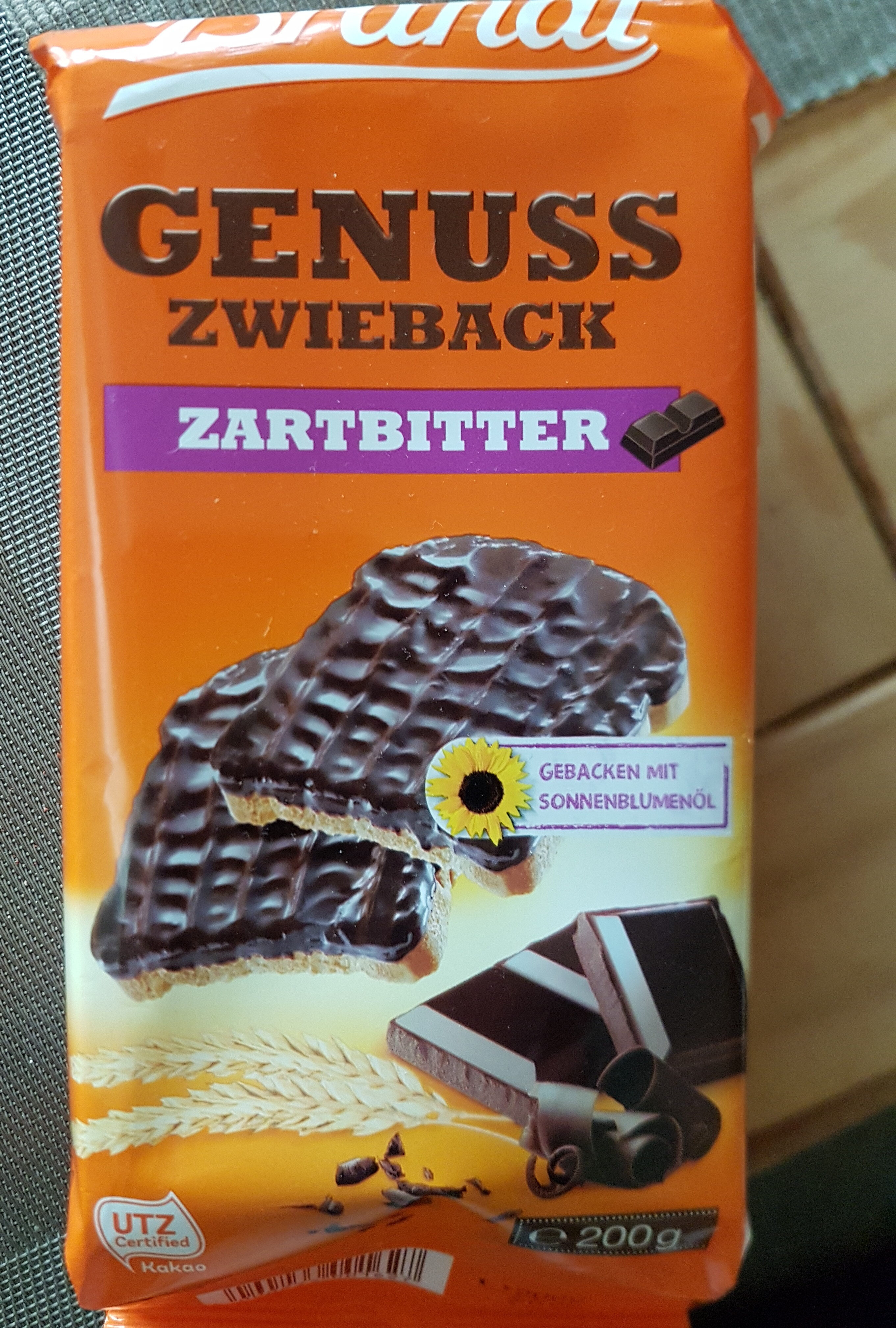 Brandt Genuss-Zwieback Zartbitter - Product - de