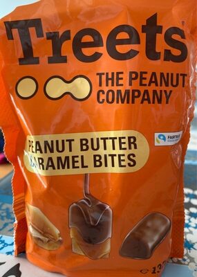Treets peanut butter caramel bites - Product - de