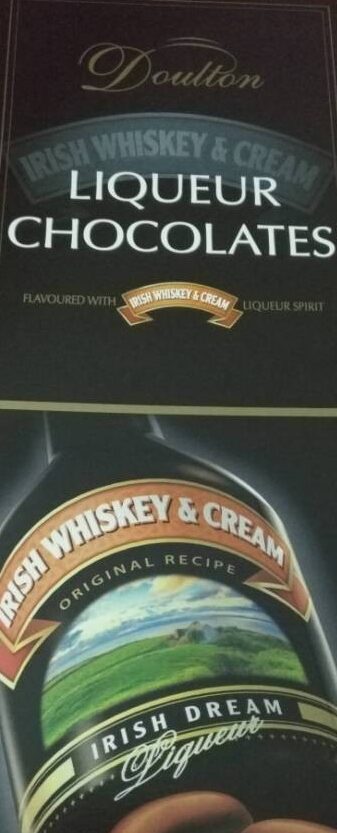 Irish whiskey & cream chocolates - Producto