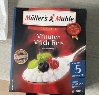Minuten Milch Reis - Produkt - de