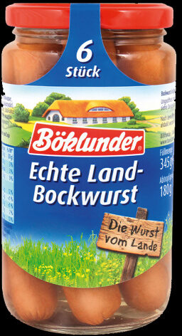 Echte Land-Bockwurst - Produit - de