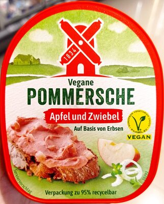 Vegane Pommersche Apfel und Zwiebel - Produkt - de