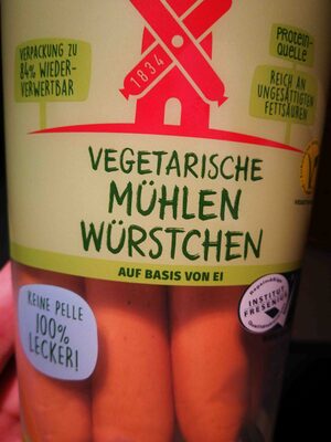 Vegetarische Mühlen Würstchen - Produkt