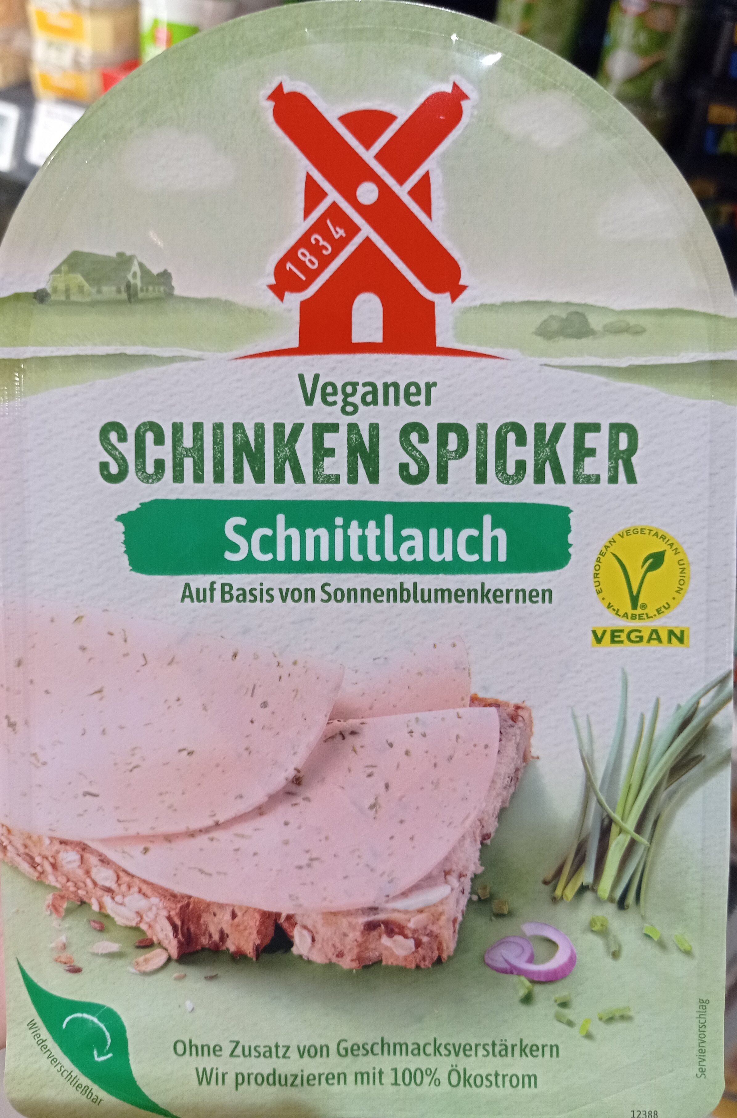 Veganer Schinkenspicker mit Schnittlauch - Produkt - de