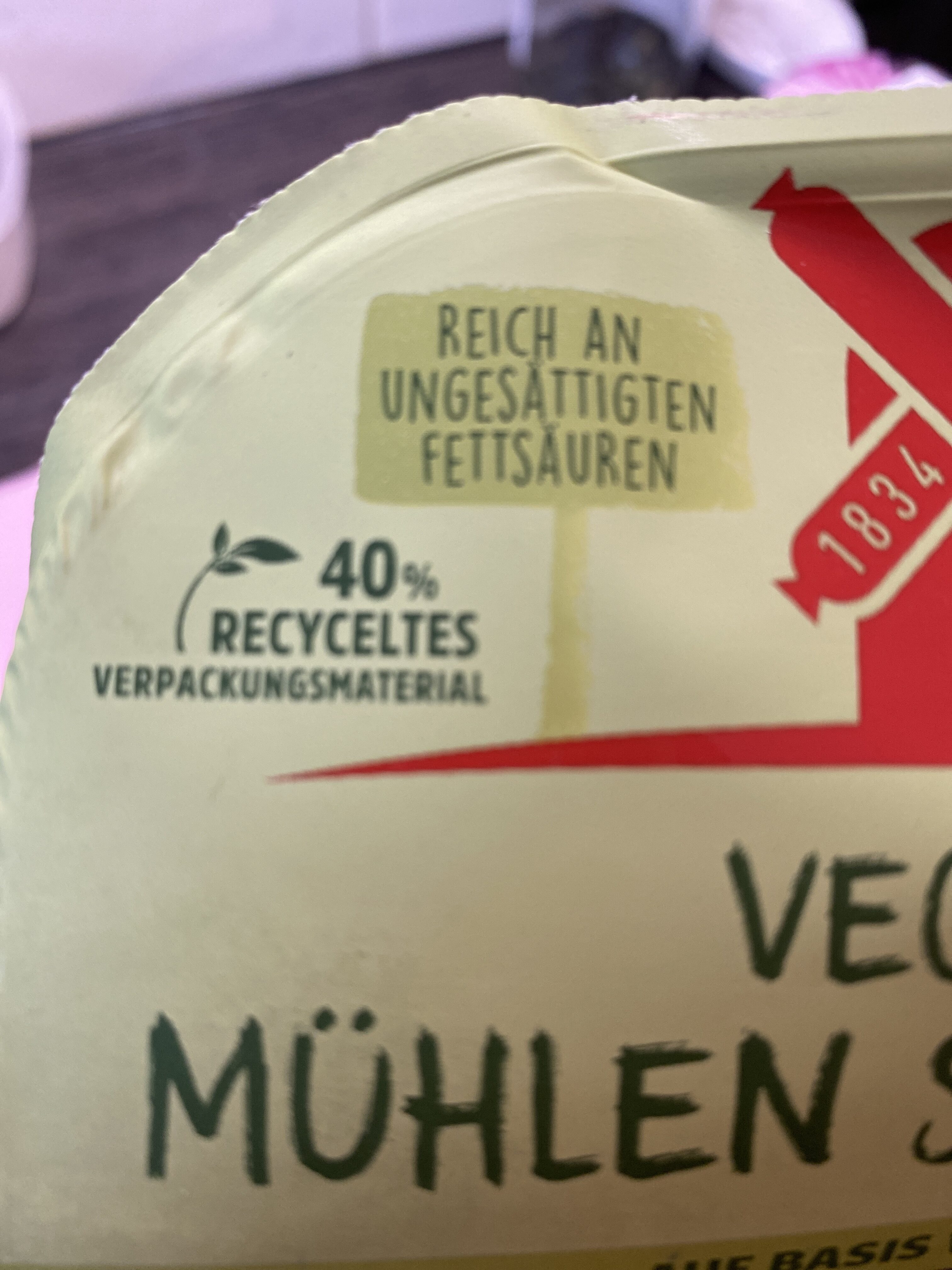 Vegane Mühlen Schnitzel - Recycling instructions and/or packaging information - de