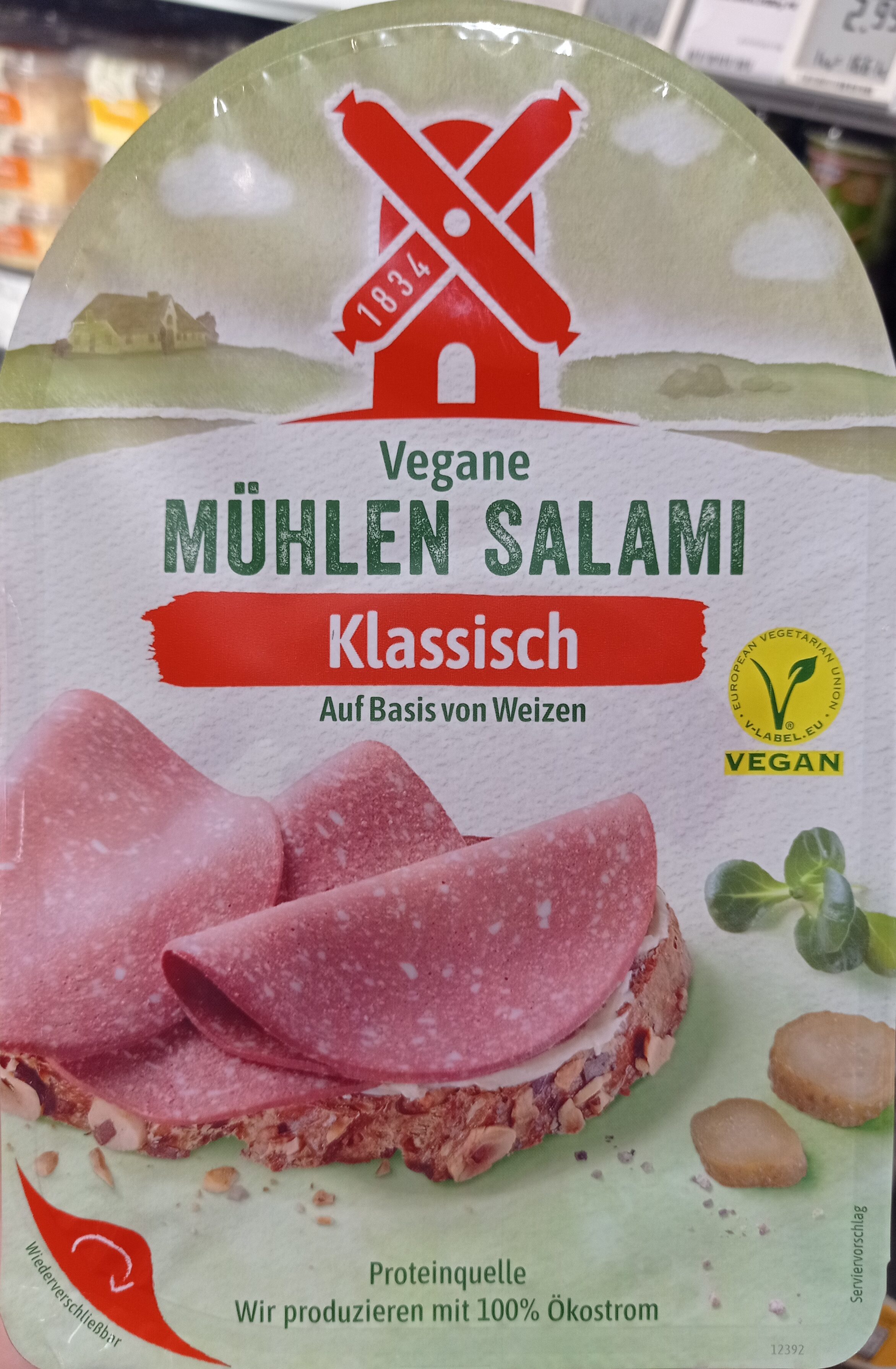 Vegane Mühlen Salami Klassisch - Produkt - de