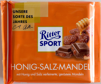 Ritter Sport Honig-Salz-Mandel - Produkt