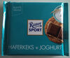 Haferkeks + Joghurt (Ritter Sport) - Prodotto