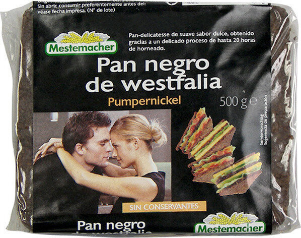 Pan negro de westfalia pumpernickel - Produkt