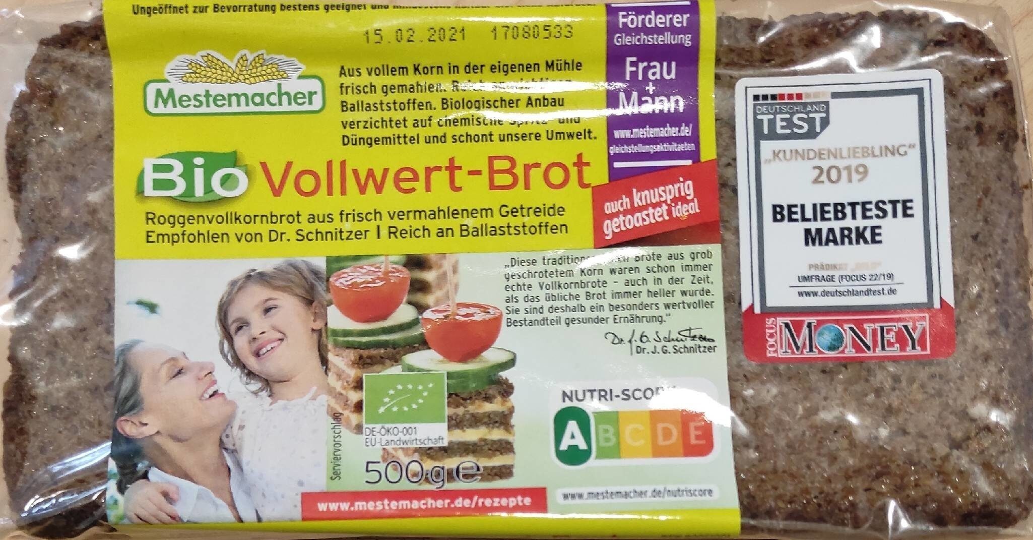 Vollwert-Brot - Produkt