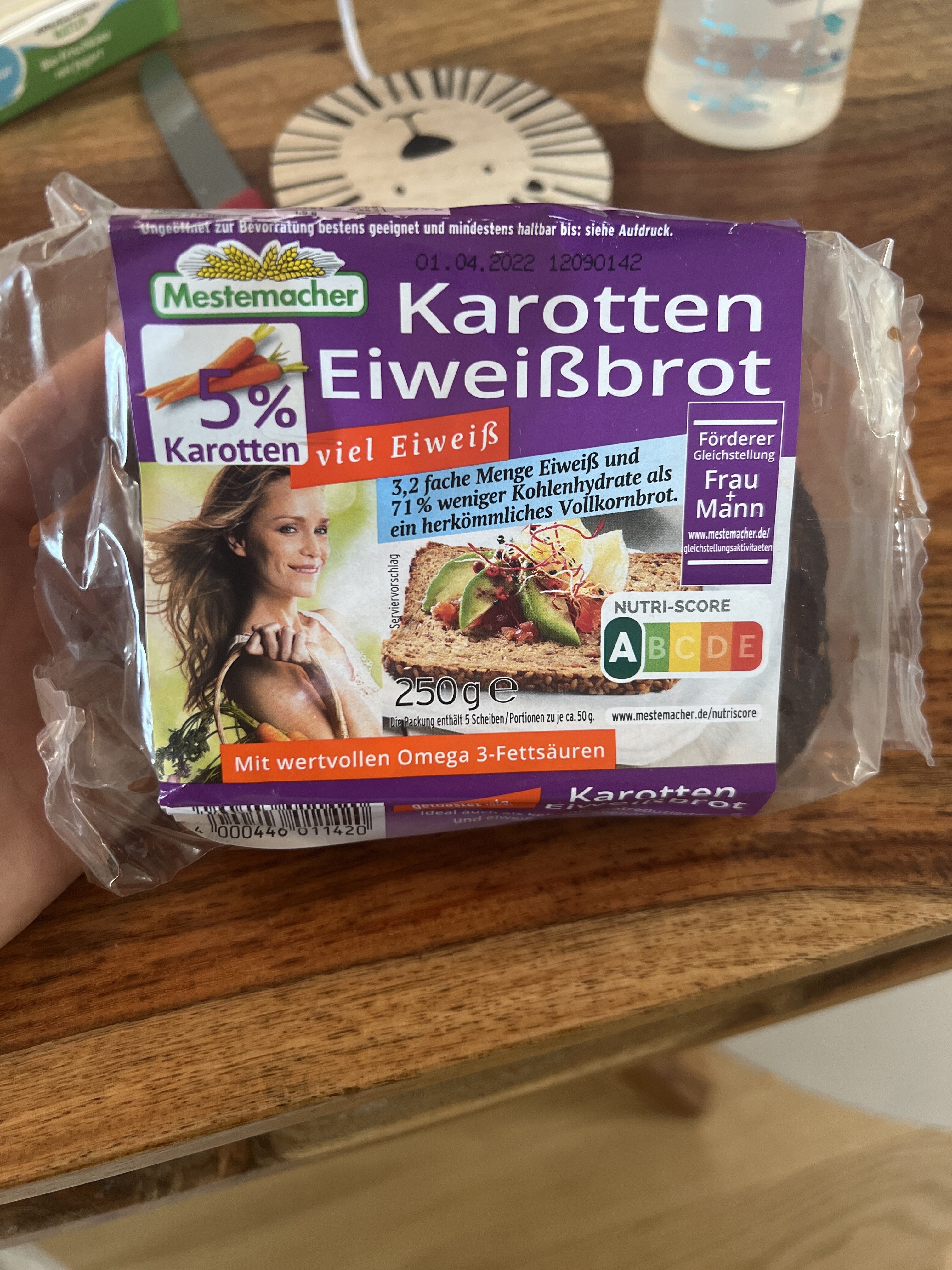 Karotten Eiweißbrot - Instruction de recyclage et/ou informations d'emballage - de
