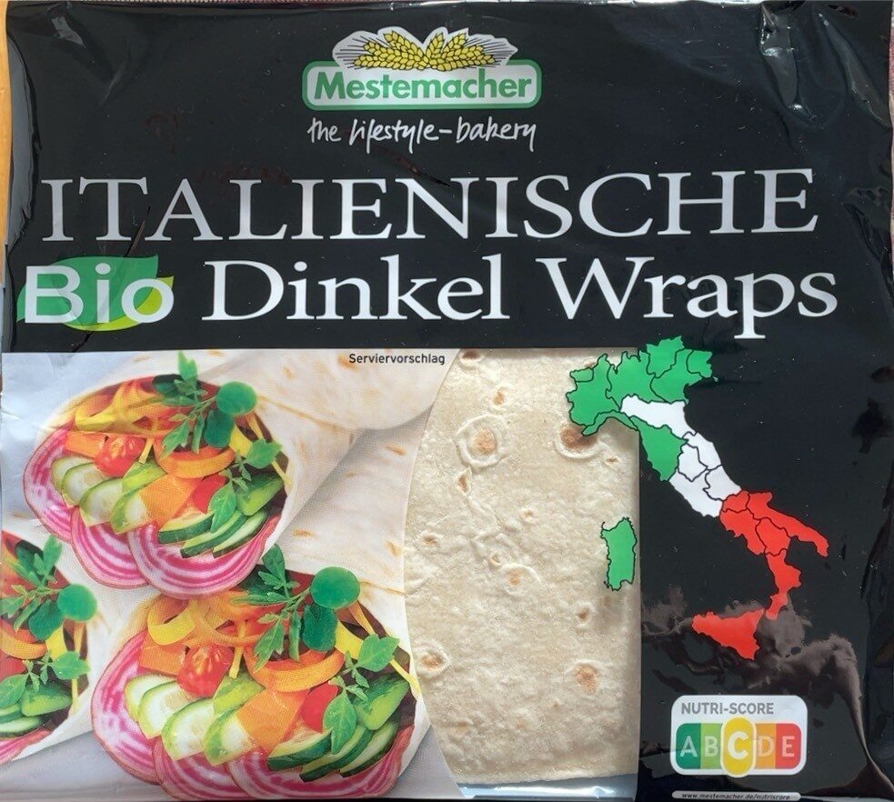 Italienische Bio Dinkel Wraps - Produkt
