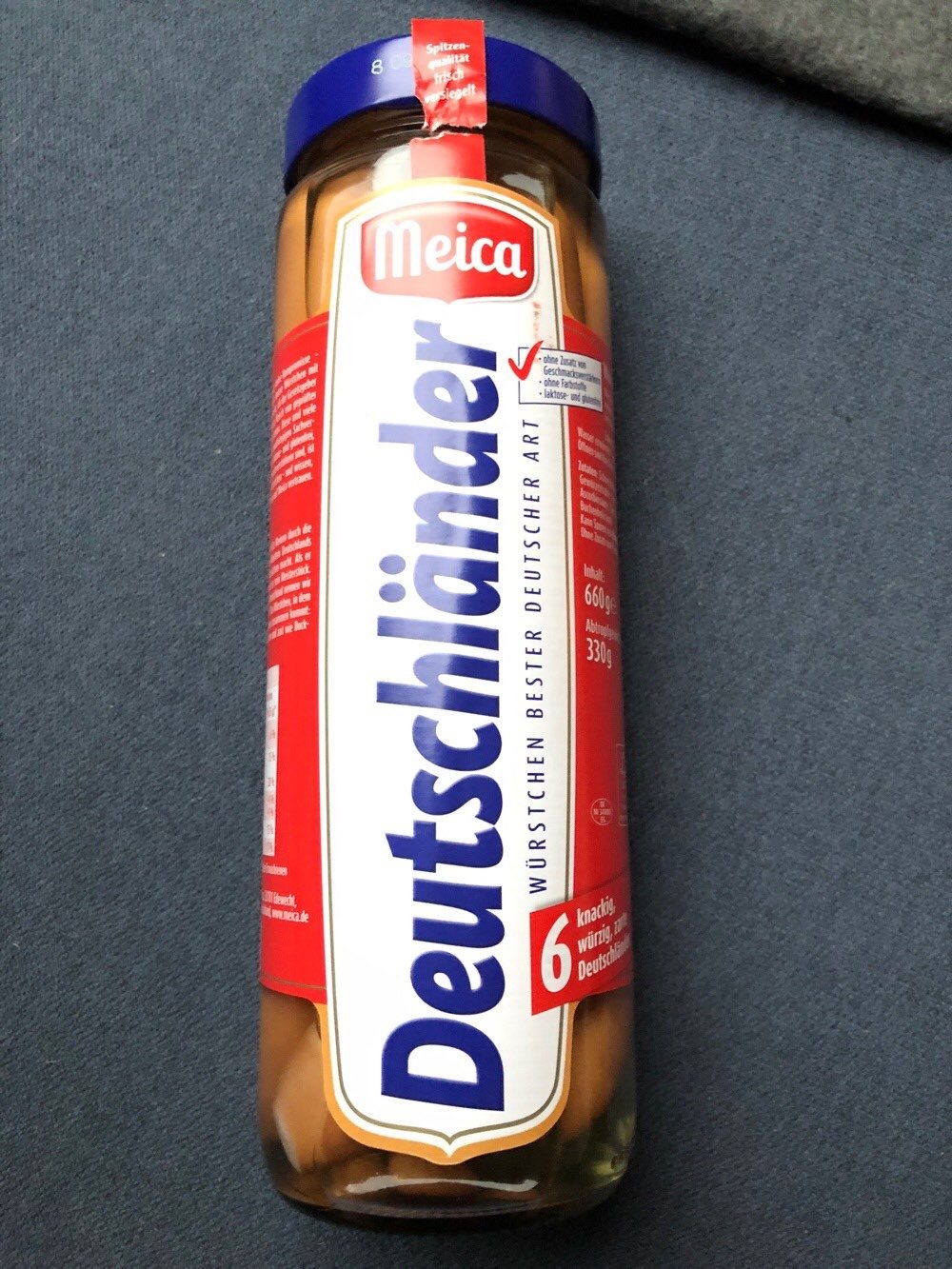 Bockwurst Deutschländer - Product - de