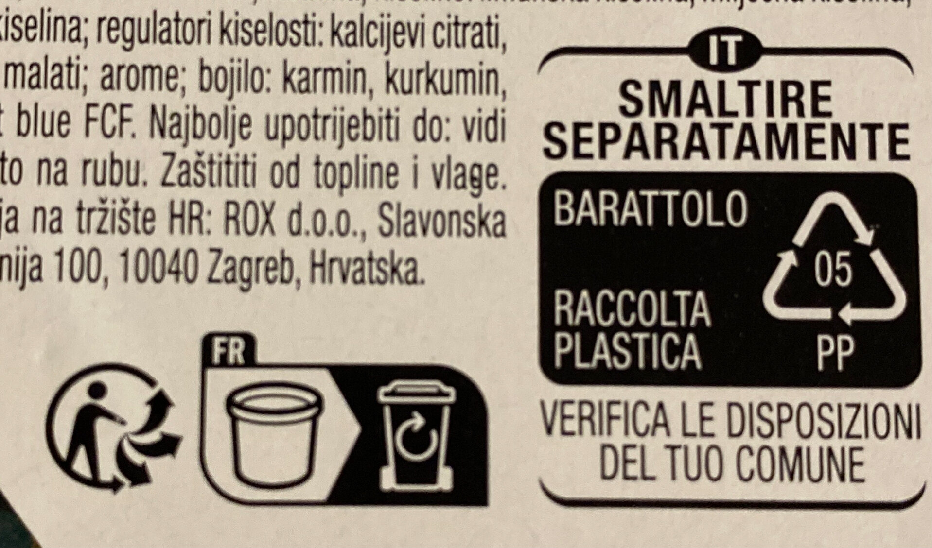 Lucioles - Saure Glühwürmchen - Istruzioni per il riciclaggio e/o informazioni sull'imballaggio - fr
