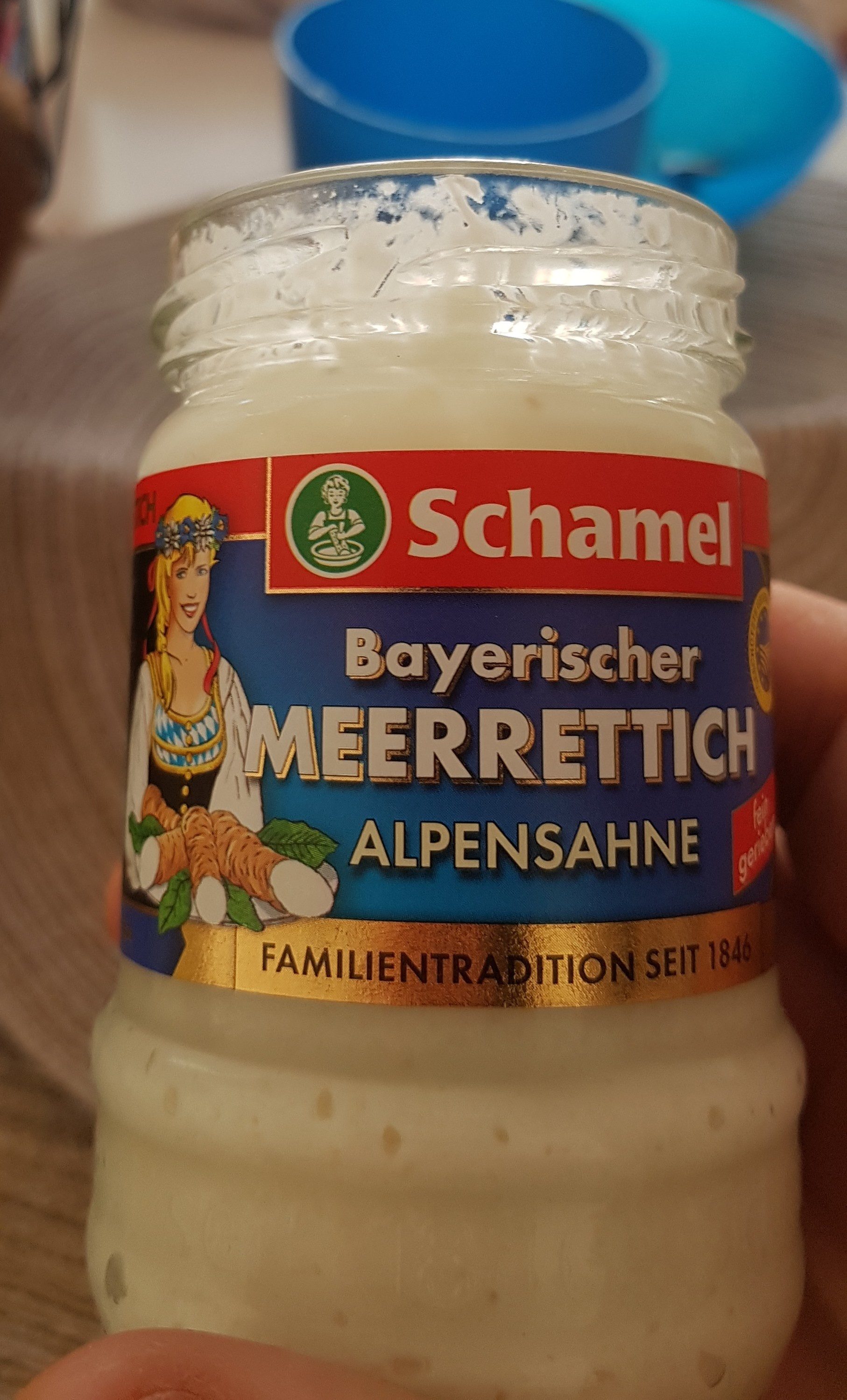 Meerrettich, Alpensahne - Ingrédients