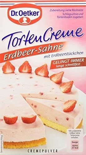 Erdbeer Sahne Tortencreme - Product - de
