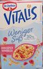 Vitalis Weniger süß Knusper Himbeere - Produkt